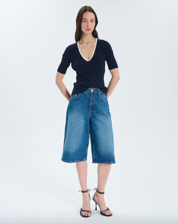 Pull Naouel Pull en viscose nocturne ZAPA