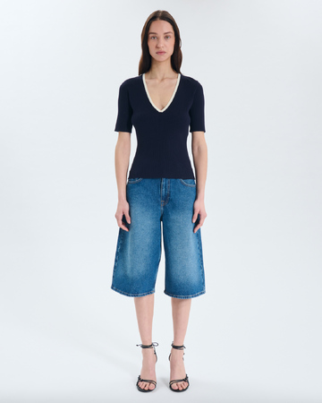 Pull Naouel Pull en viscose nocturne ZAPA