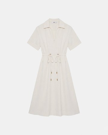 Robe Rebel Robe avec cordon écru ZAPA