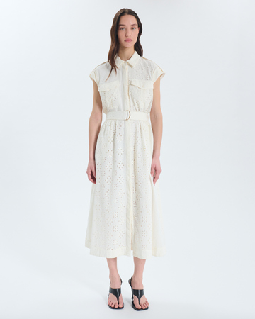 Robe Riyad Robe en coton écru ZAPA