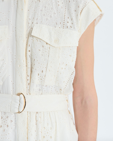 Robe Riyad Robe en coton écru ZAPA