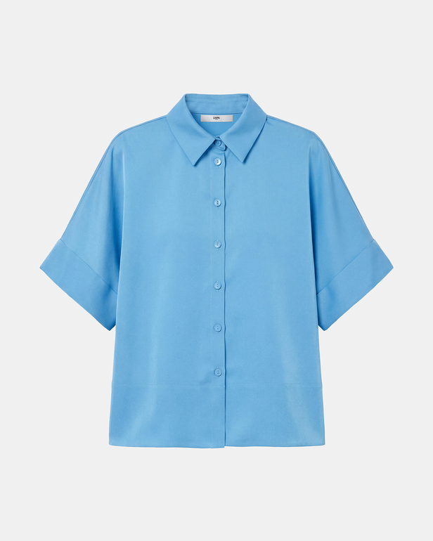 Chemise Charlize Chemise bleu ocean ZAPA