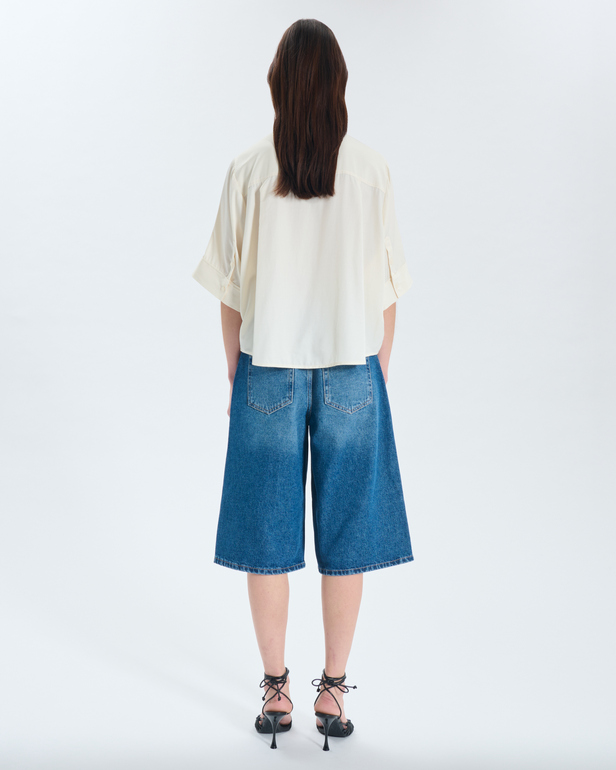 Chemise Cleophee Chemise &eacute;cru ZAPA