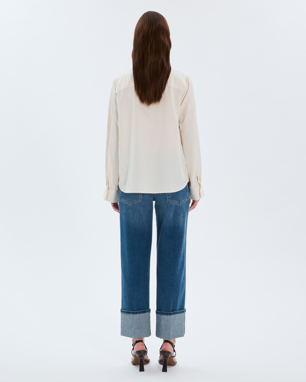 Chemise Cassidy Chemise fluide &eacute;cru ZAPA