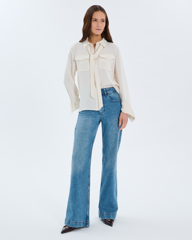 Chemise Camilla Chemise Camilla &eacute;cru ZAPA