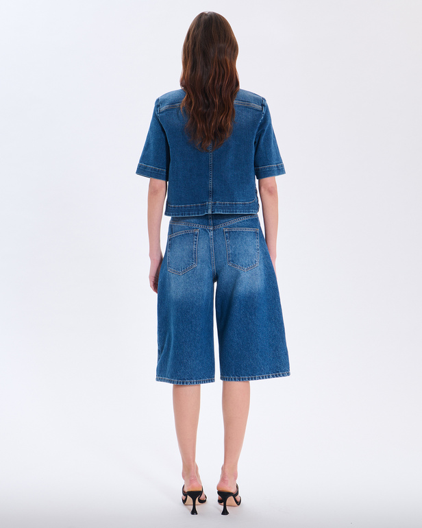 Chemise Celina Chemise en coton bleu ZAPA