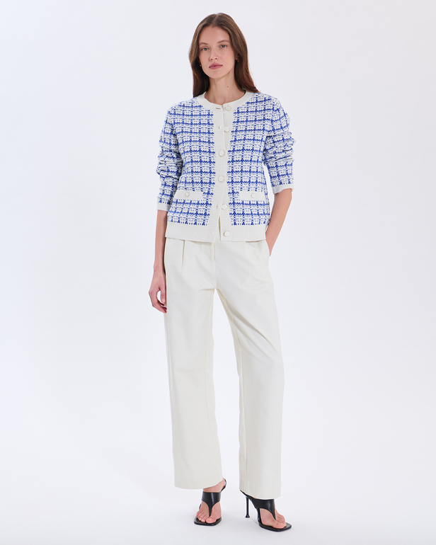 Gilet Gates Gilet en coton bleu roi ZAPA
