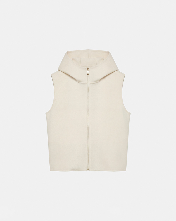 Gilet Gelia Gilet en laine &eacute;cru ZAPA