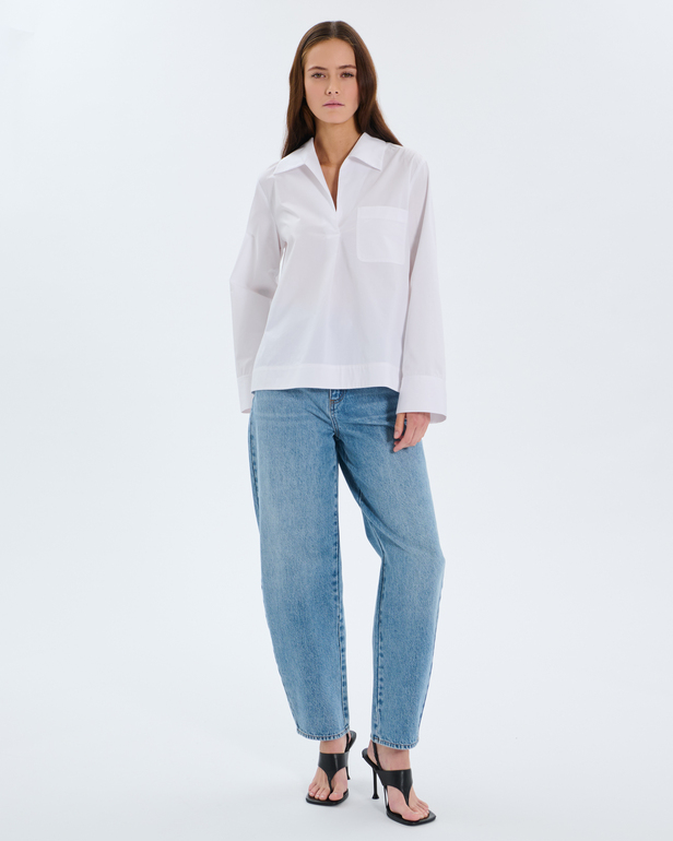 Top Tal Top en coton blanc ZAPA