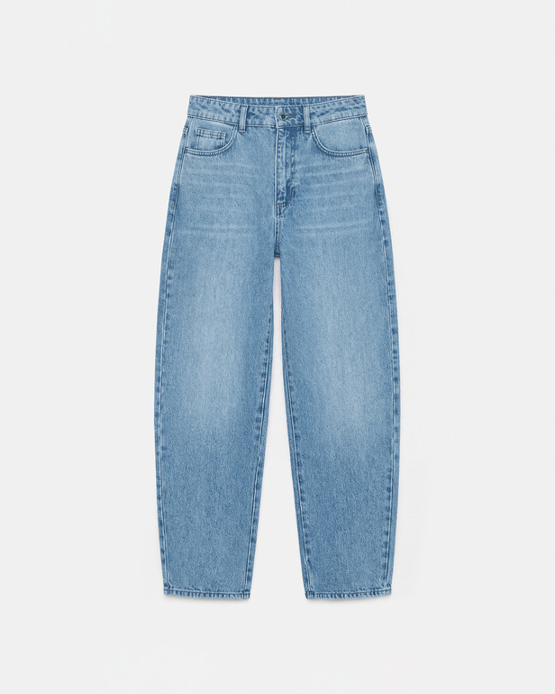 Jean Barrel Jean barrel en coton bleu ZAPA
