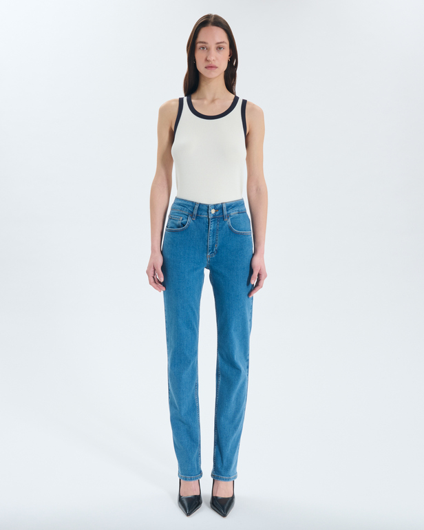 Jean New Jayce Jean en coton bleu ZAPA
