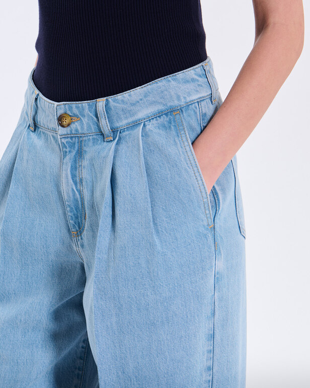 Jean Prince Jean en coton bleu clair ZAPA