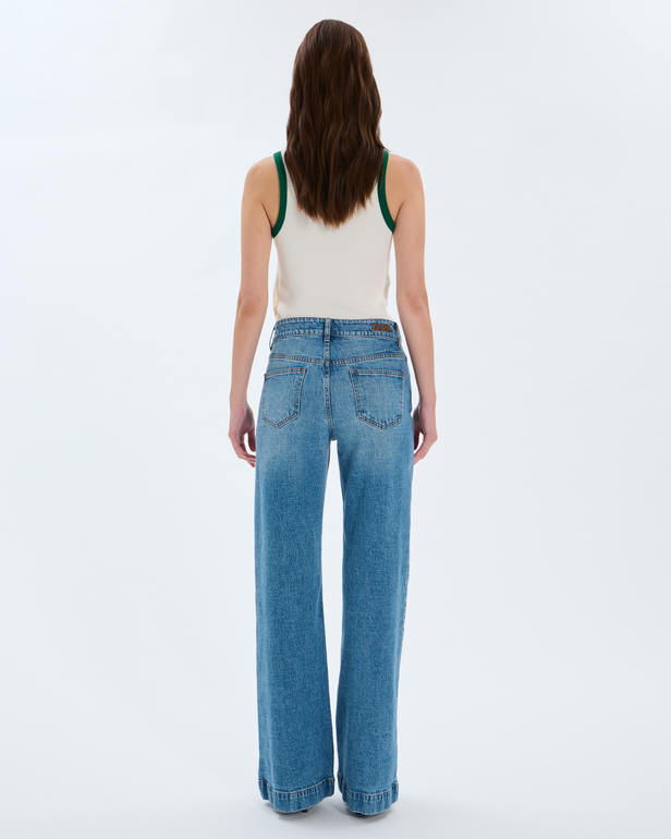 Jean New Jessie Jean en coton bleu ZAPA