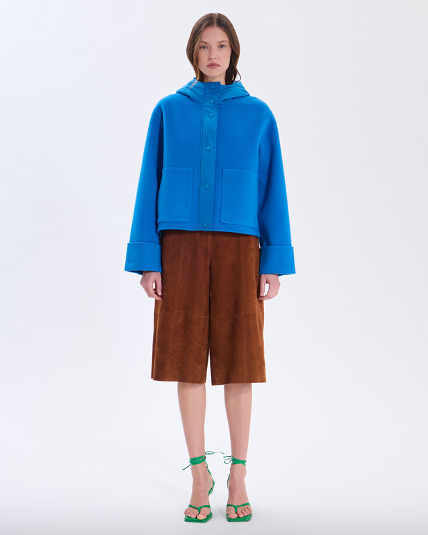 Veste Mahil Veste Mahil en laine cobalt ZAPA