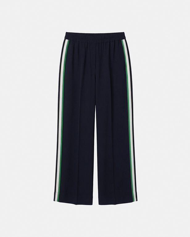 Pantalon Poemia Pantalon fluide avec bandes nocturne ZAPA