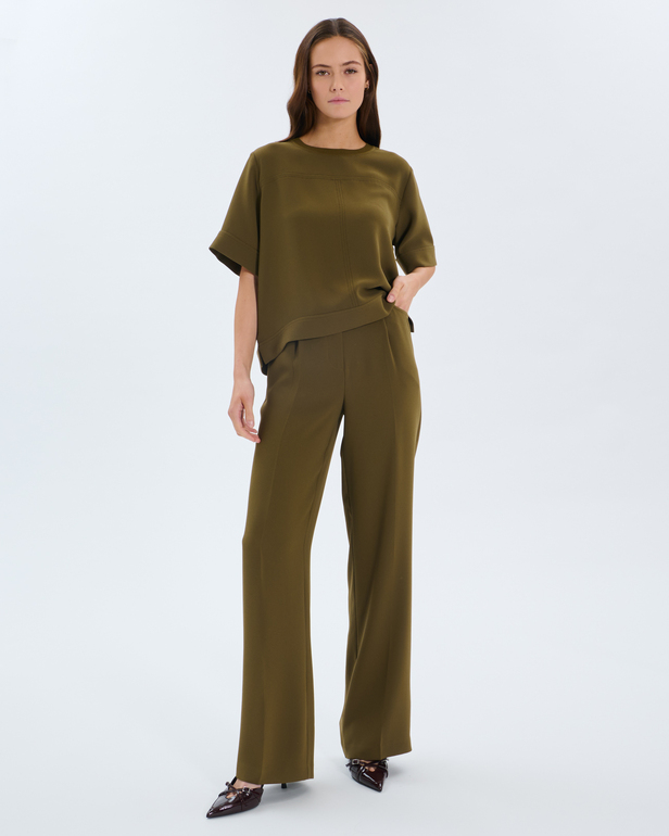 Pantalon Pedro Pantalon fluide olive ZAPA
