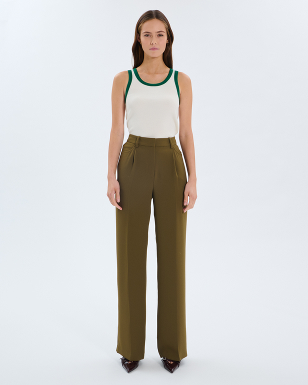 Pantalon Pedro Pantalon fluide olive ZAPA