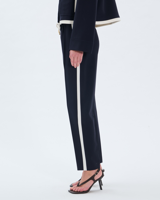 Pantalon Pielo Pantalon ajust&eacute; avec bandes nocturne ZAPA