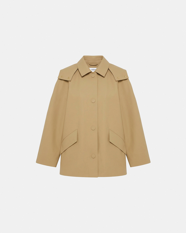 Parka Parker Parka d&eacute;perlante sable ZAPA