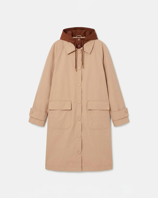 Parka Pascal Parka &agrave; capuche amovible sable ZAPA