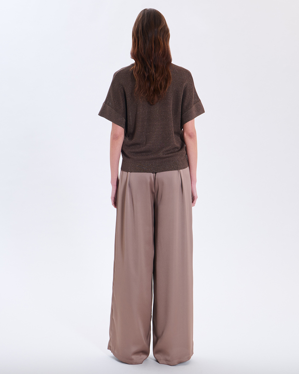 Pull Pradel V Pull en viscose brume ZAPA