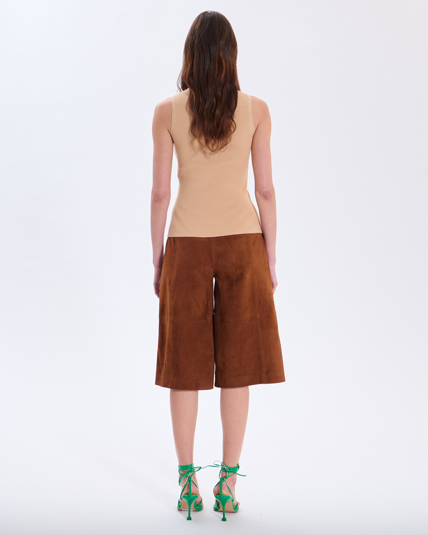 Pull Naho Pull en viscose sable ZAPA