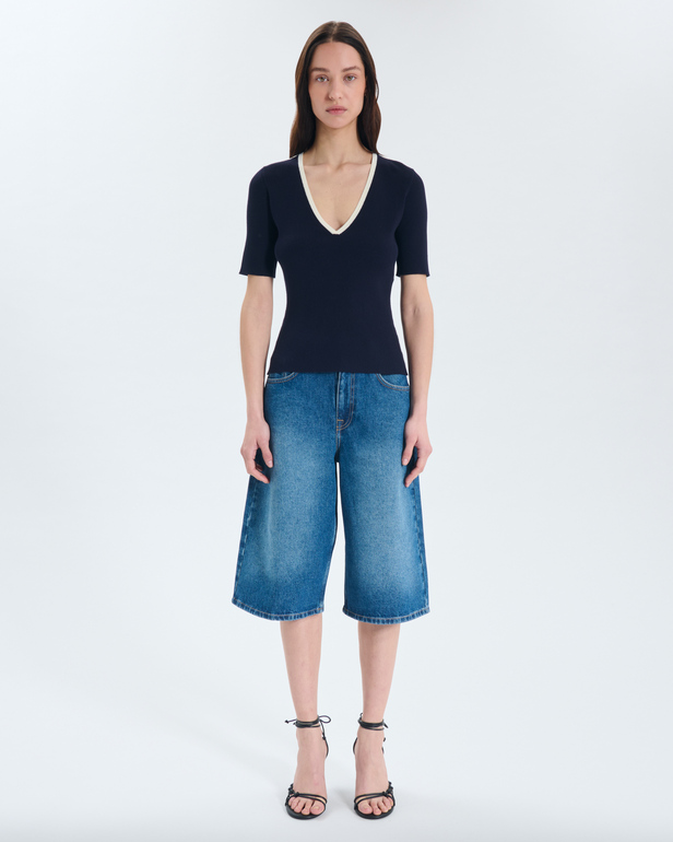 Pull Naouel Pull en viscose nocturne ZAPA