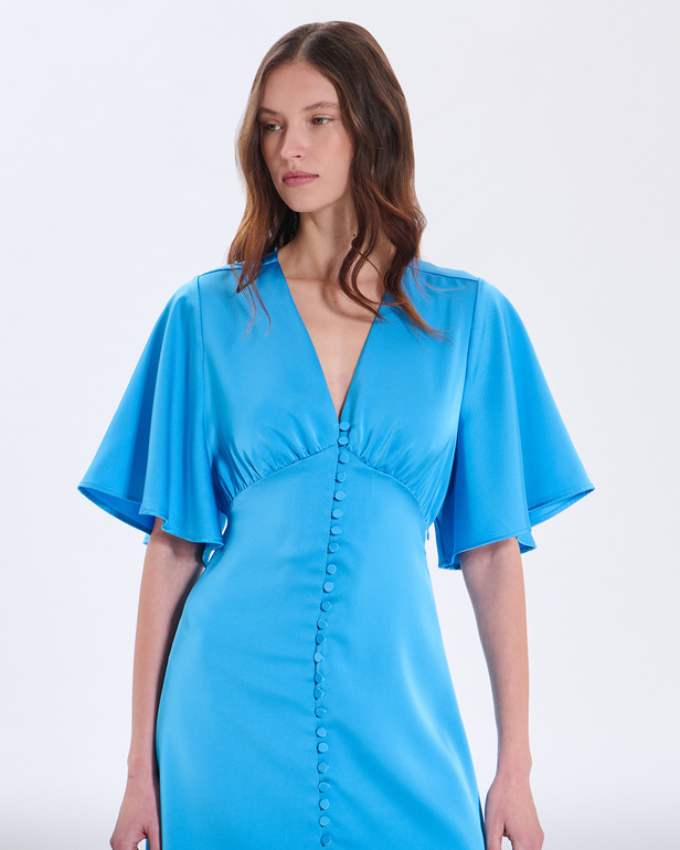 Robe Romilie Robe Romilie bleu ocean ZAPA