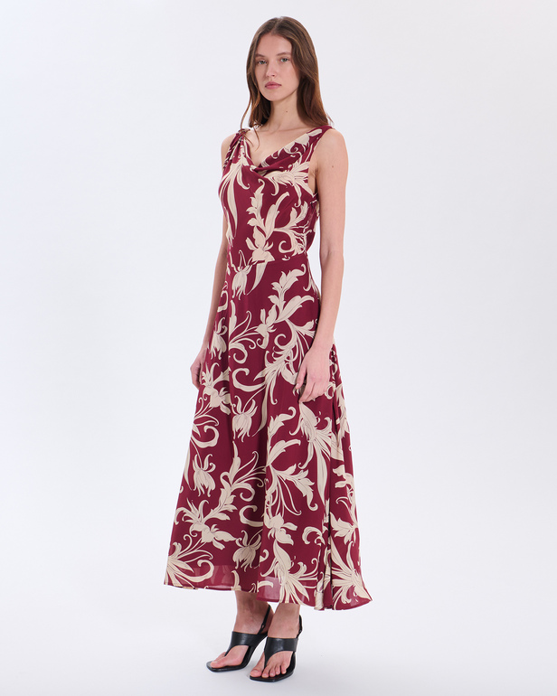 Robe Rylie Robe en viscose imprim&eacute; ZAPA