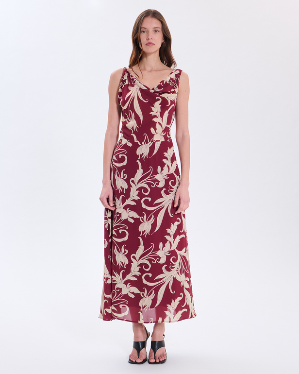 Robe Rylie Robe en viscose imprim&eacute; ZAPA