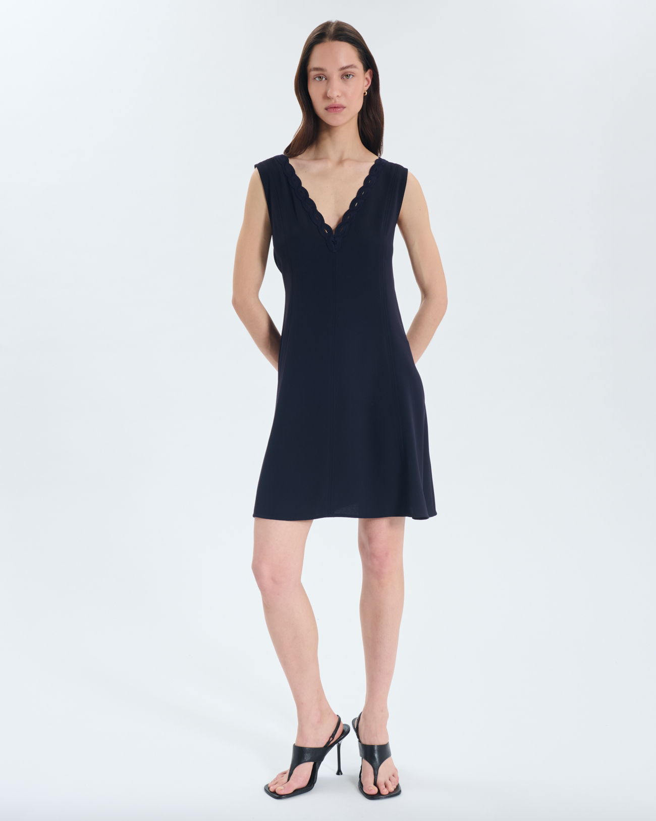 Robe Rena Robe courte &eacute;vas&eacute;e ZAPA