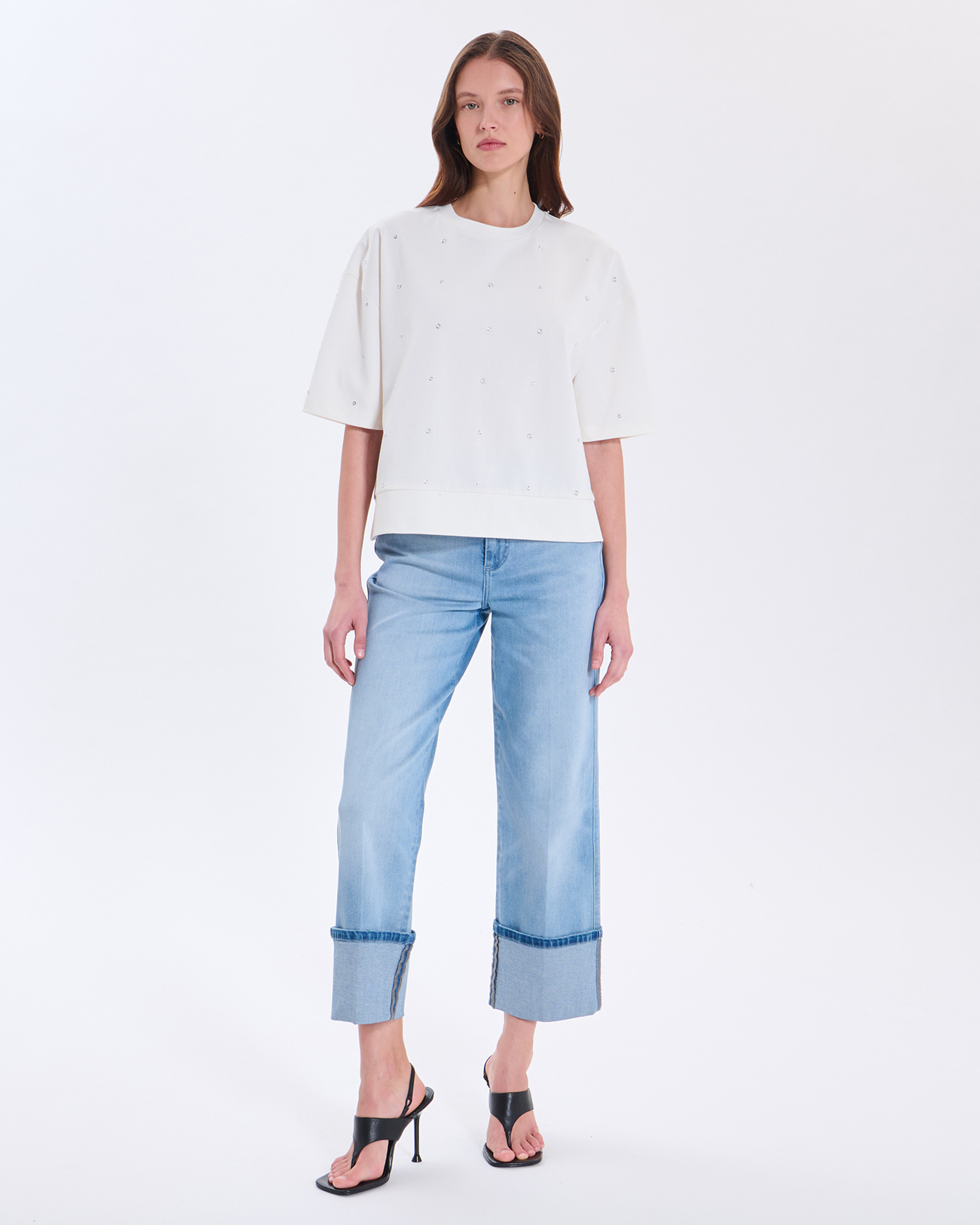 Top Totora Top en coton &eacute;cru ZAPA