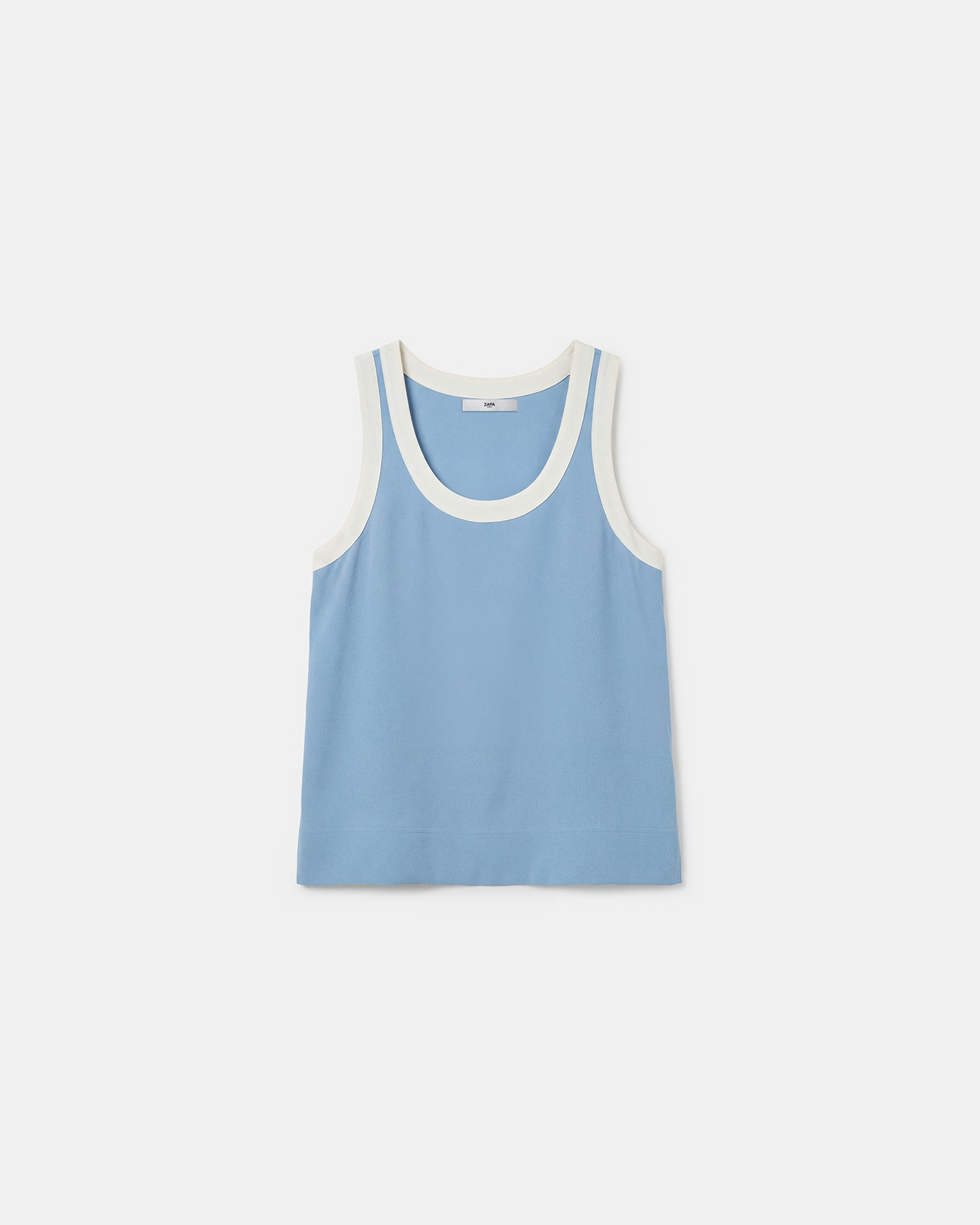 Top True Top bleu denim ZAPA