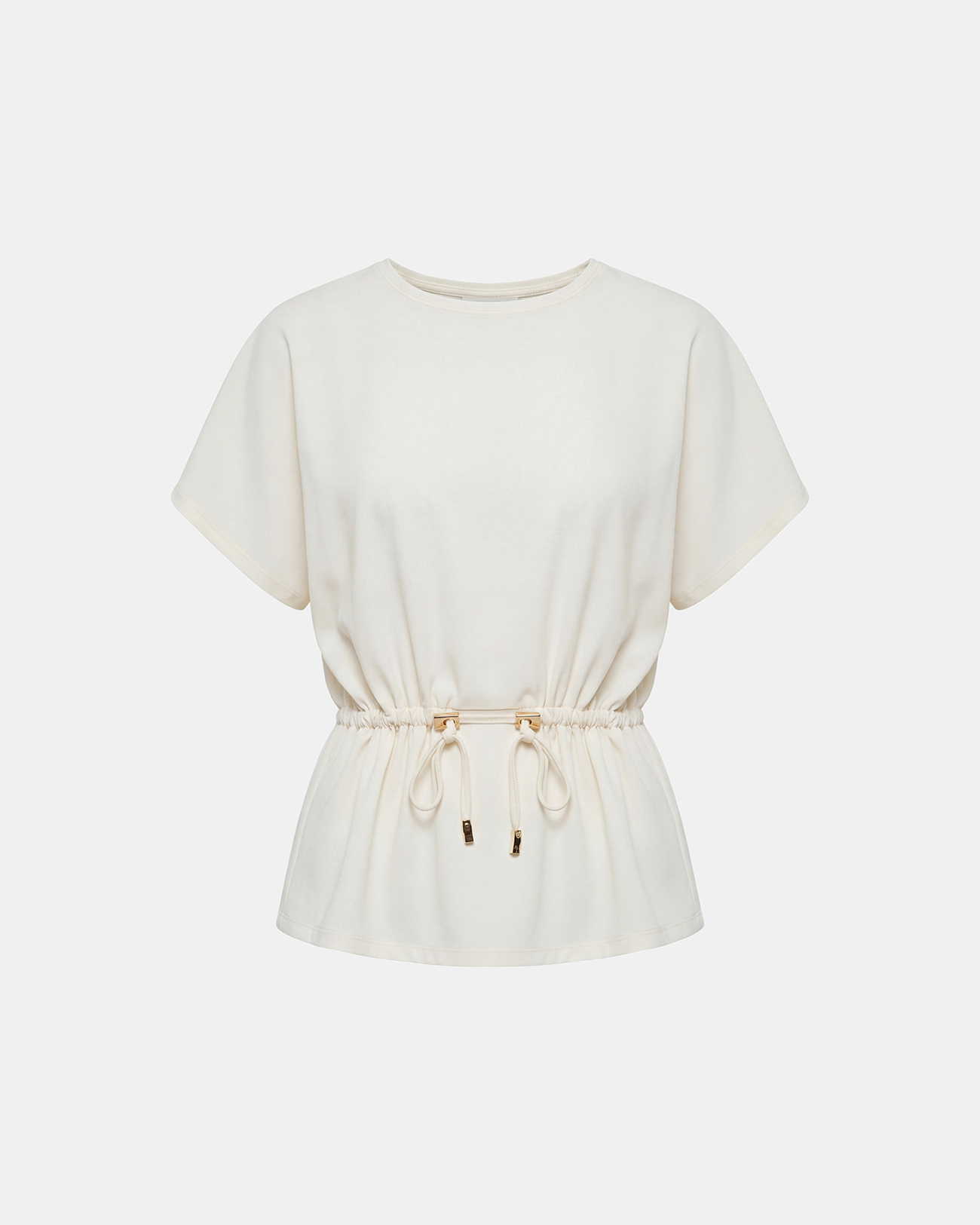 Top Toria Top &eacute;cru en coton &agrave; taille resserr&eacute;e ZAPA