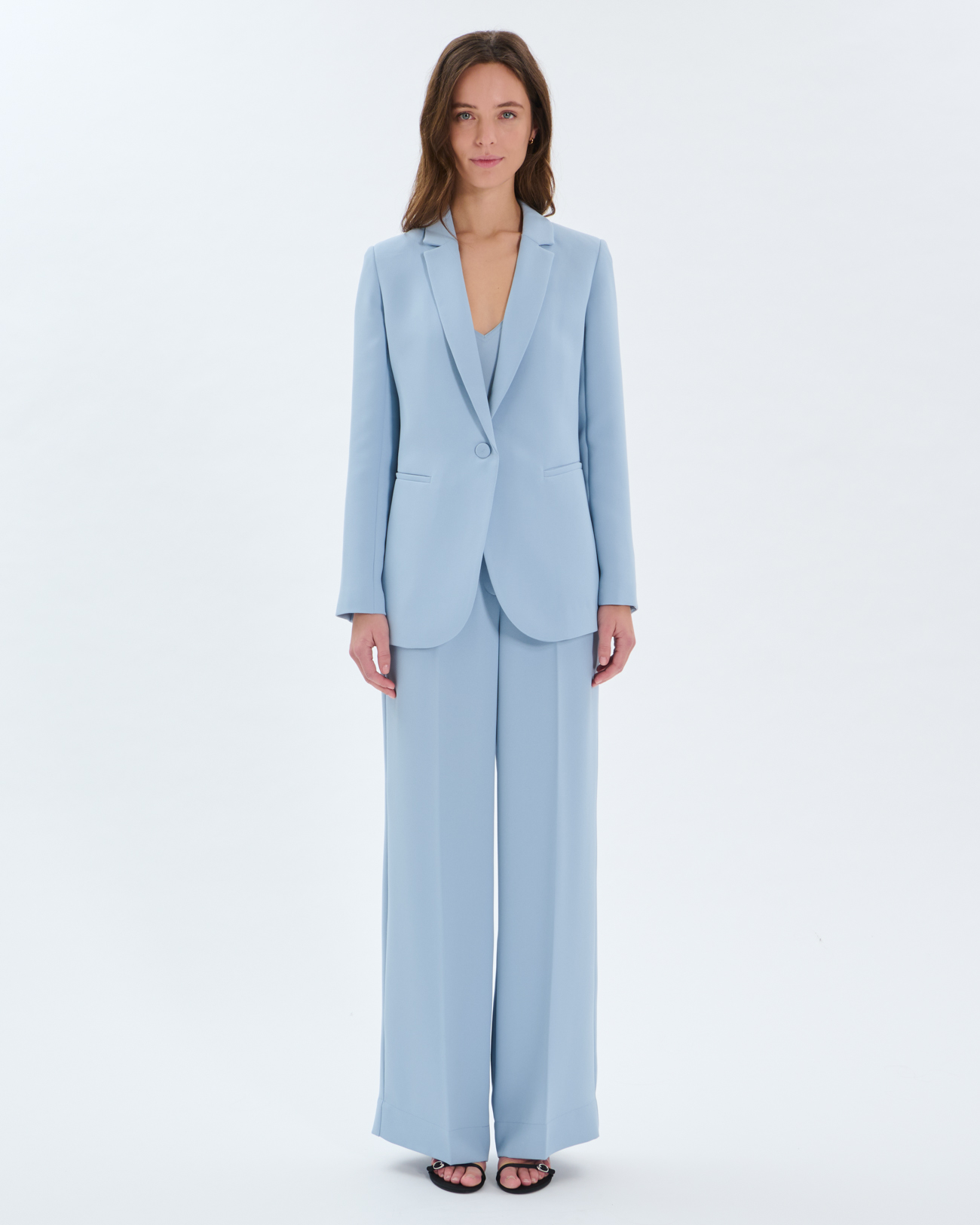Veste Victorina Veste blazer bleu nuage ZAPA