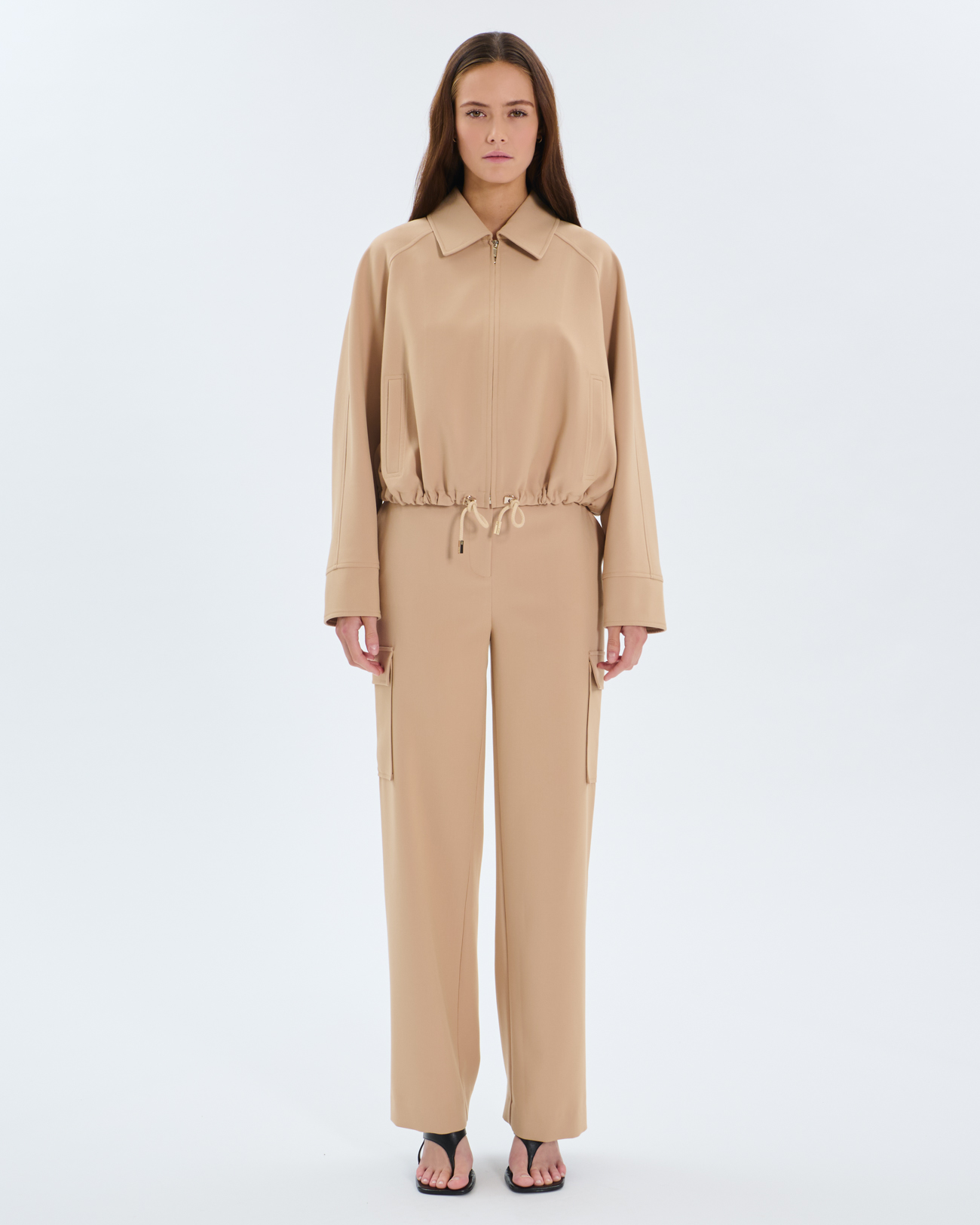 Veste Valeria Veste courte sable ZAPA