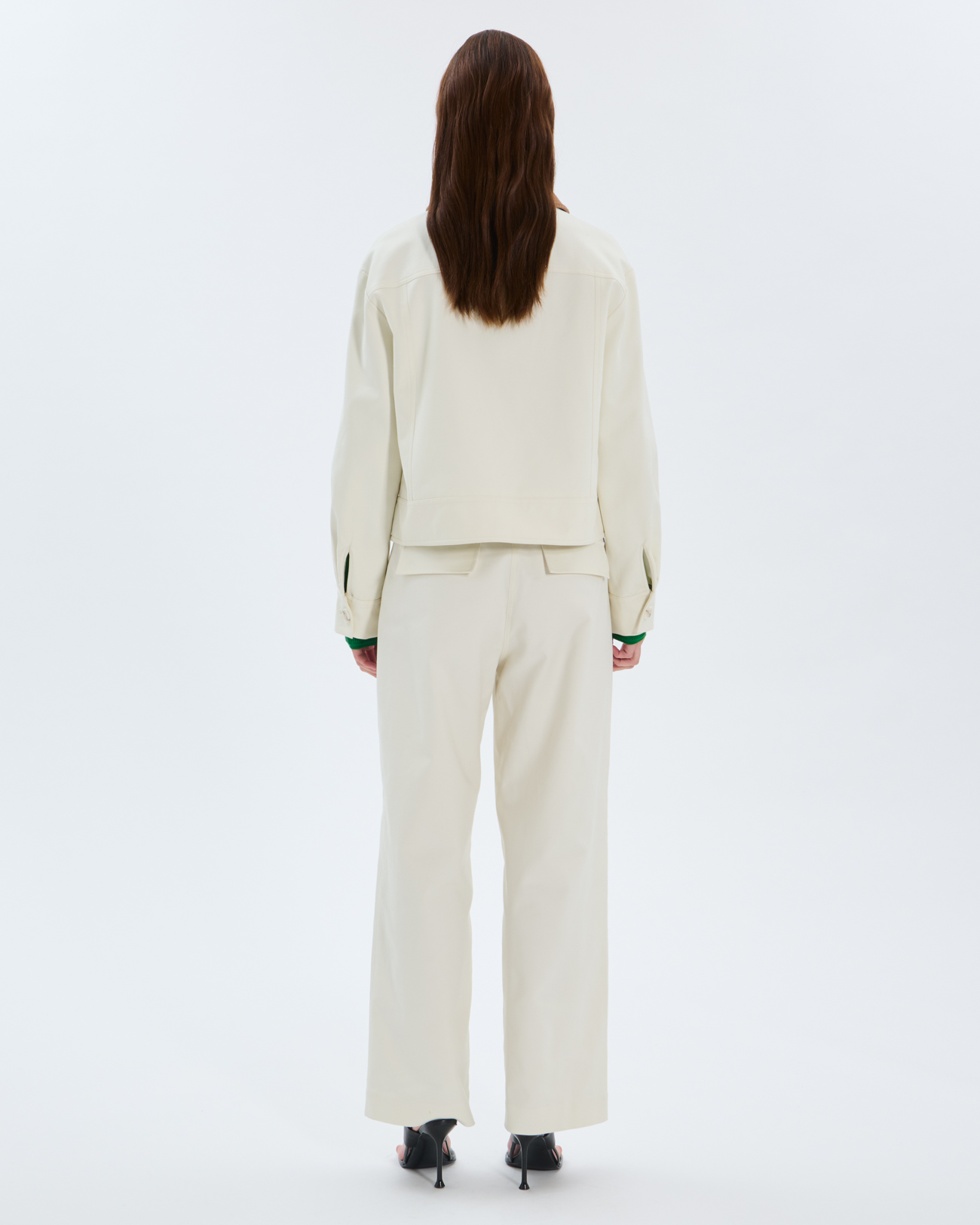 Veste Vero Veste en coton &eacute;cru ZAPA