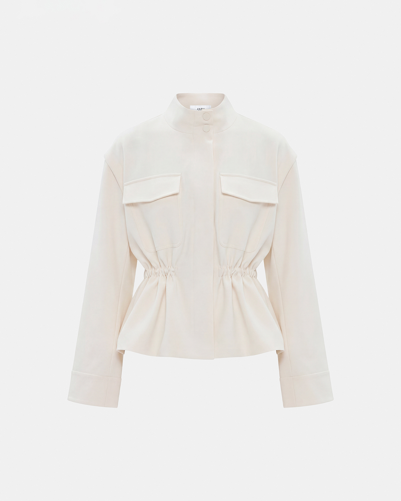 Veste Vahita Veste &agrave; manches amovibles &eacute;cru ZAPA