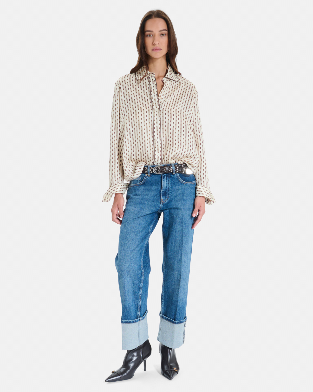 Chemise Cosmi P Chemise droite &agrave; motifs g&eacute;om&eacute;triques ZAPA