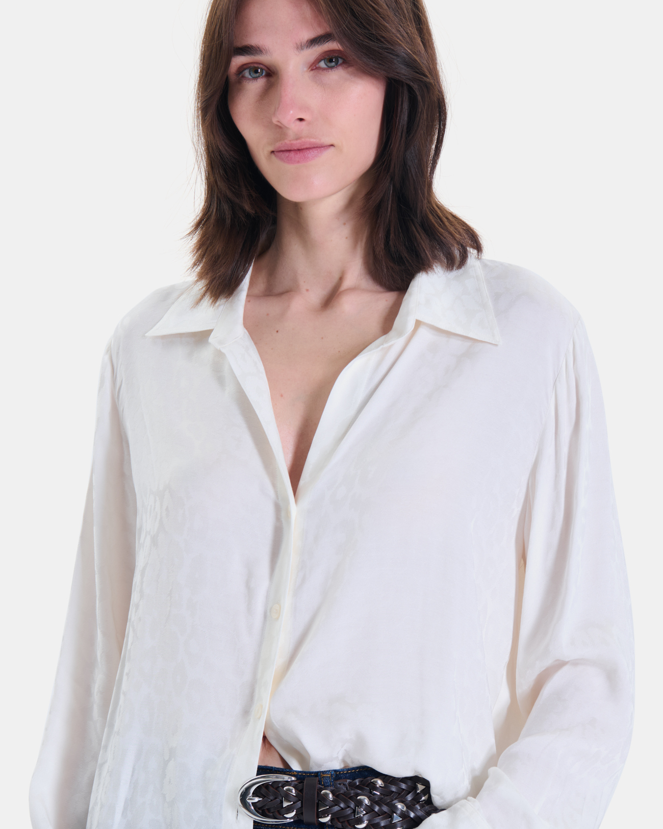 Chemise Corane Chemise &eacute;crue &agrave; coupe droite ZAPA