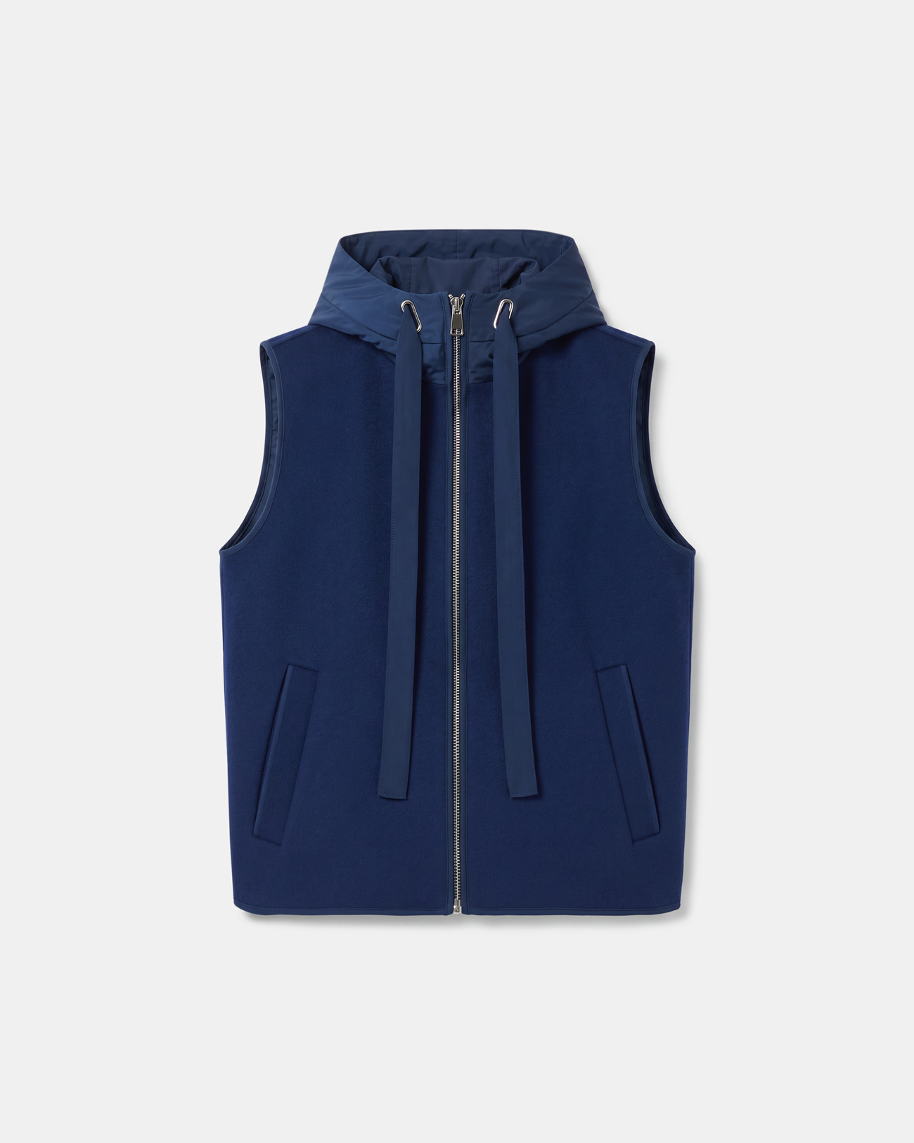 Gilet Grinny Gilet sans manches bleu roi en laine ZAPA