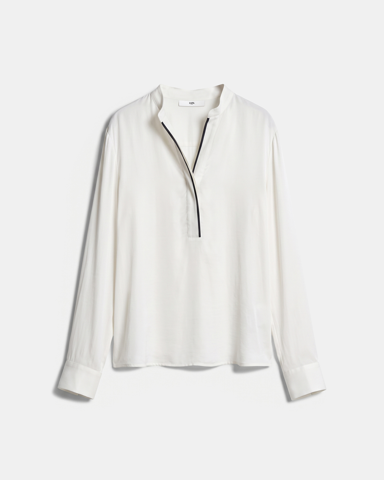 Blouse Beca Blouse fluide &eacute;crue &agrave; manches longues ZAPA