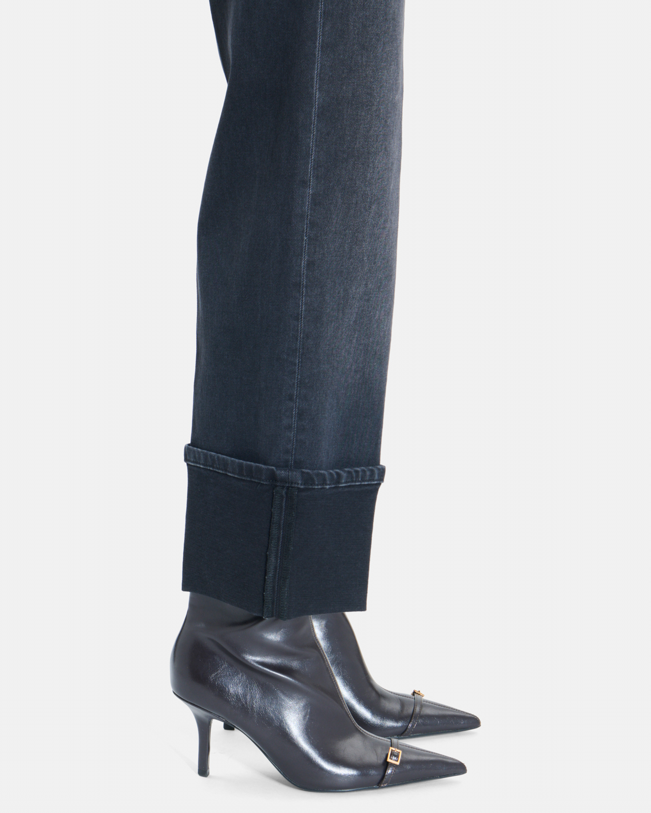 Jean Popus Jean droit noir ZAPA