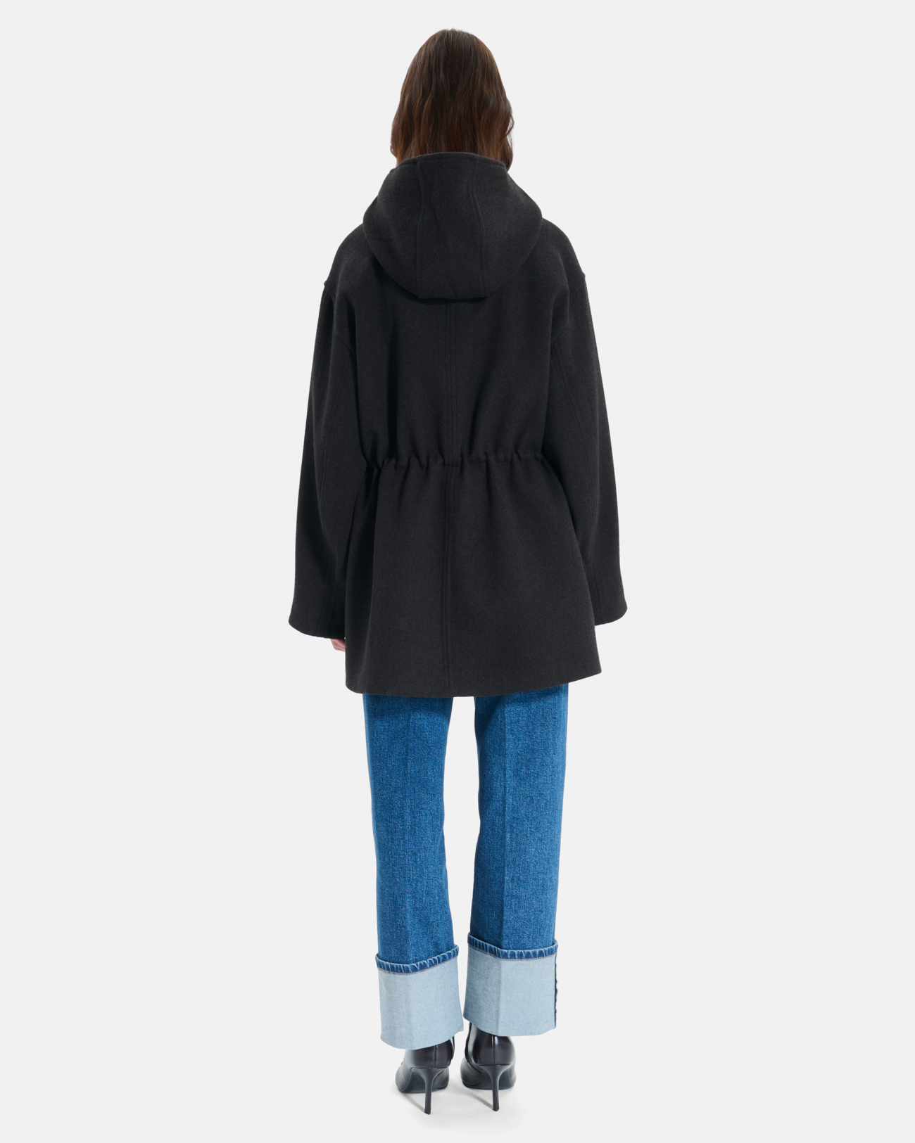 Manteau Marina Manteau en laine chocolat ZAPA