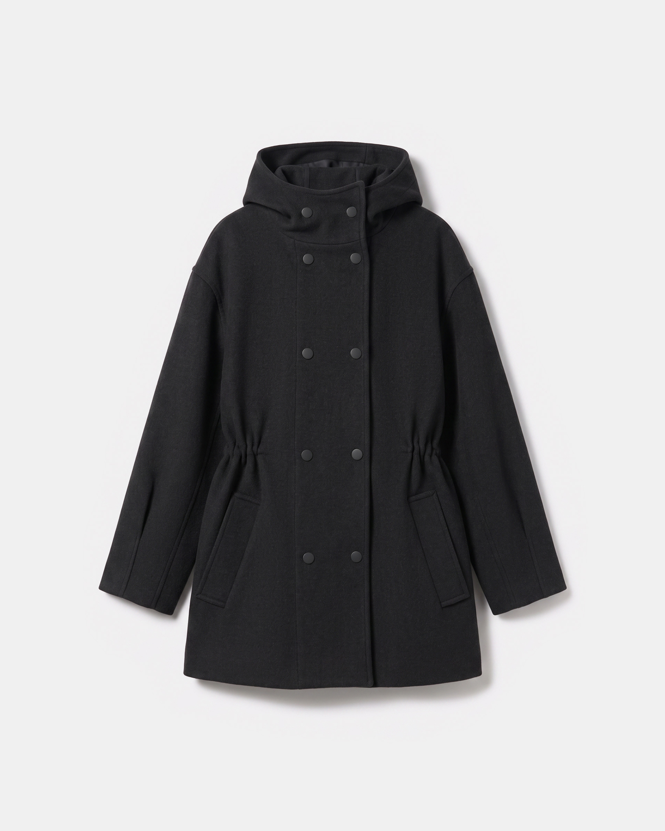 Manteau Marina Manteau en laine chocolat ZAPA