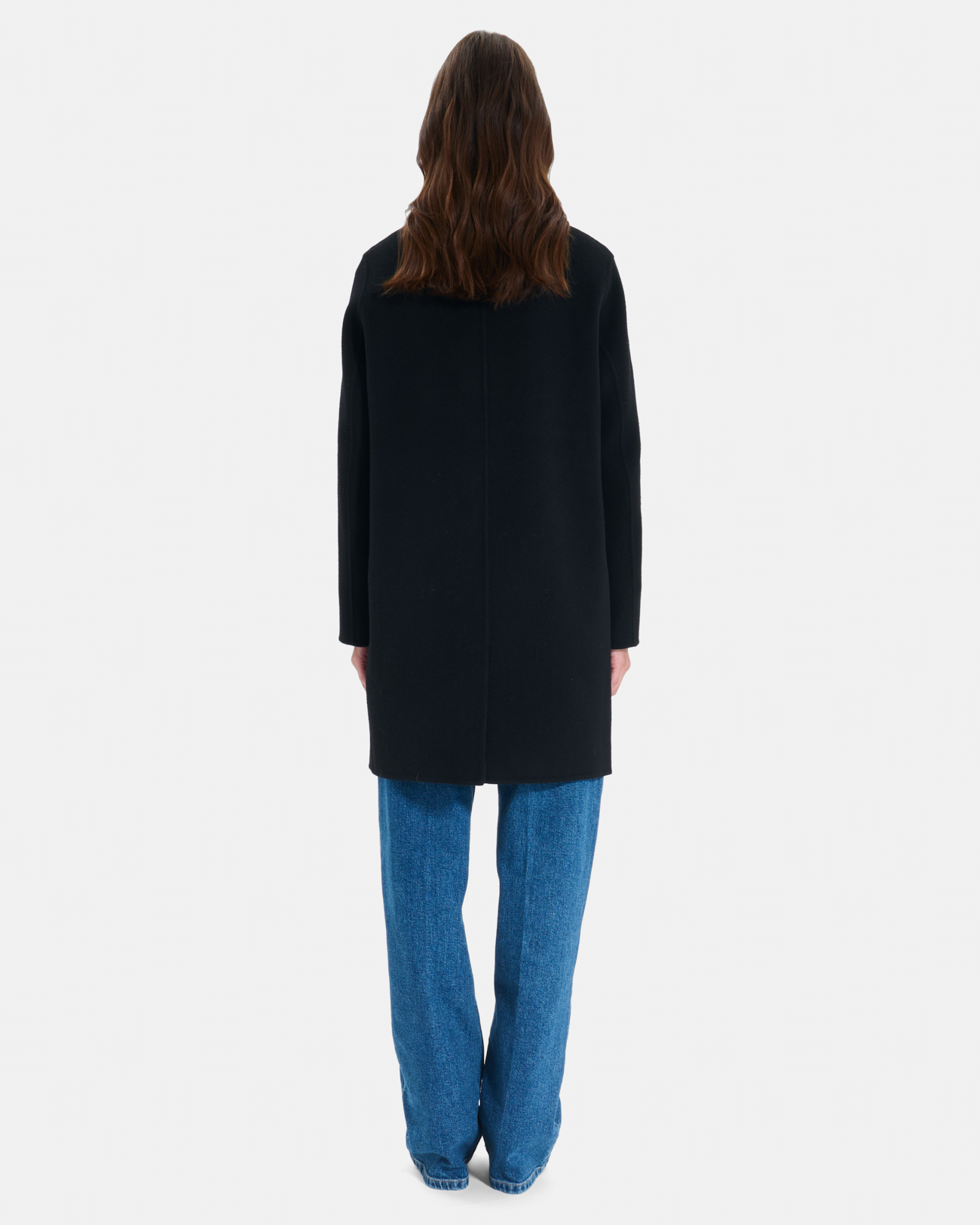 Manteau Mayra Manteau long en laine &agrave; capuche amovible ZAPA