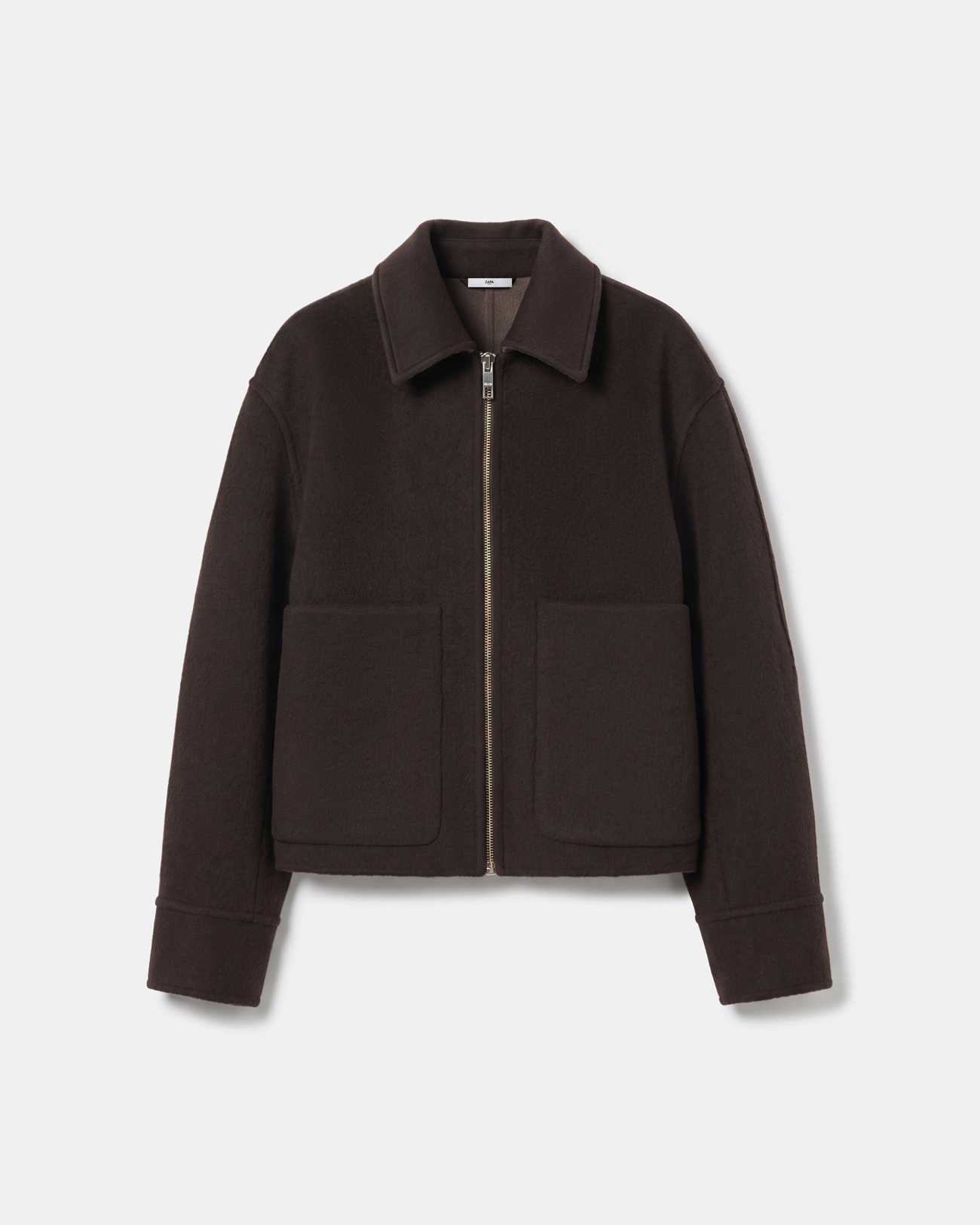 Manteau Moby Manteau court en laine r&eacute;versible ZAPA
