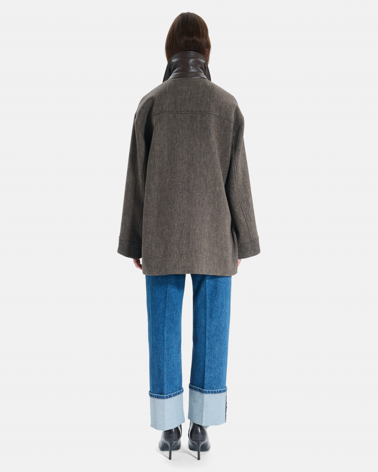 Manteau Marilou Manteau en laine noisette ZAPA