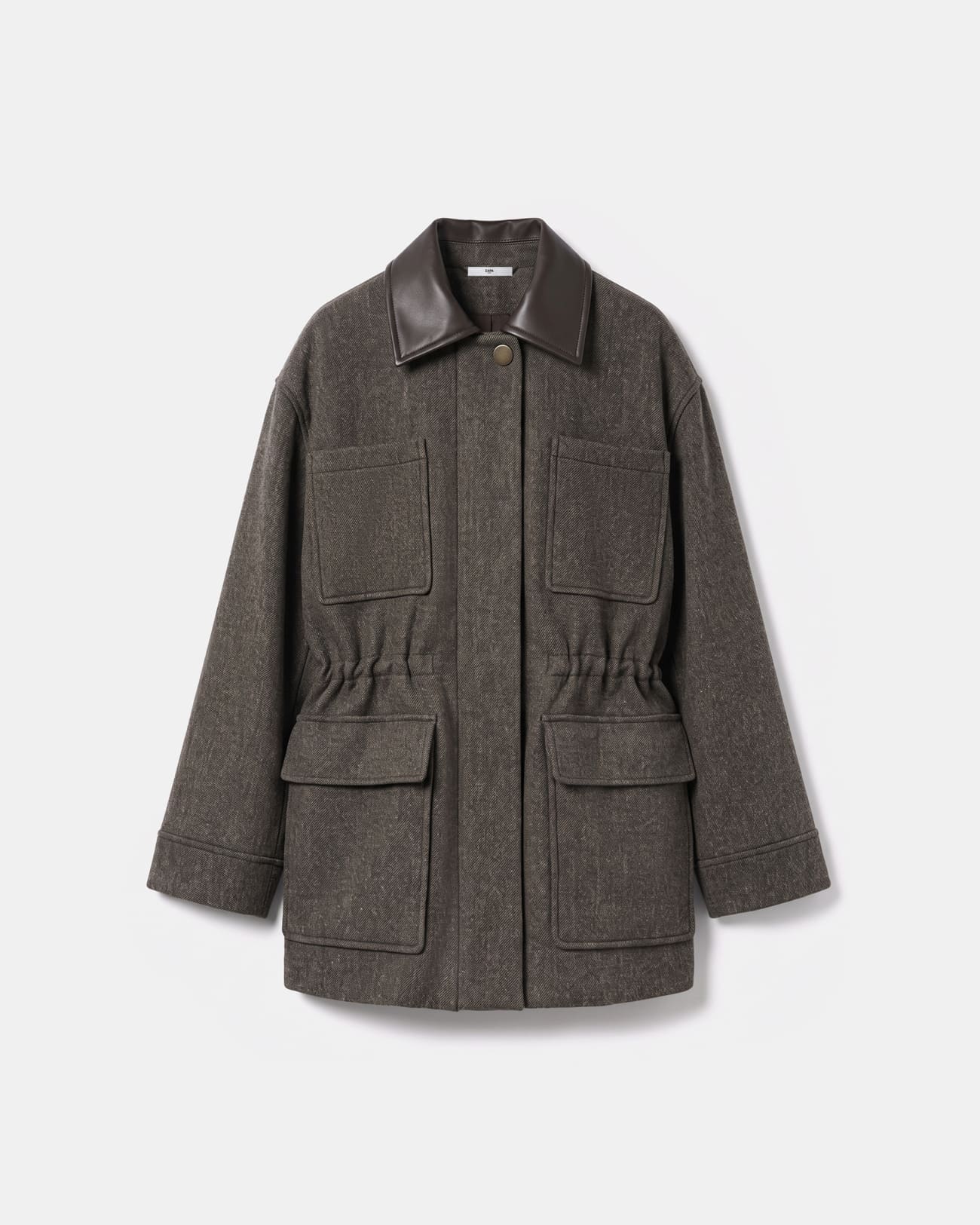 Manteau Marilou Manteau en laine noisette ZAPA