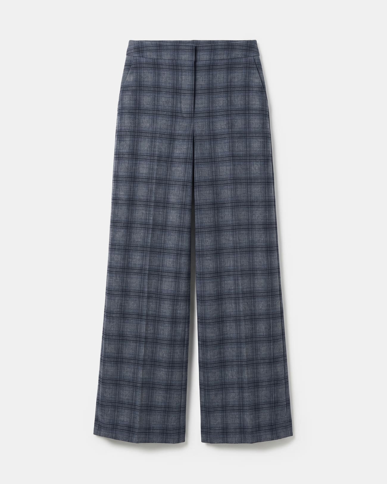 Pantalon Paulette Pantalon large gris chine ZAPA